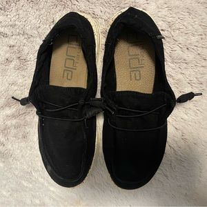 Hey Dude Women’s Wendy Black Odyssey Shoes US 9